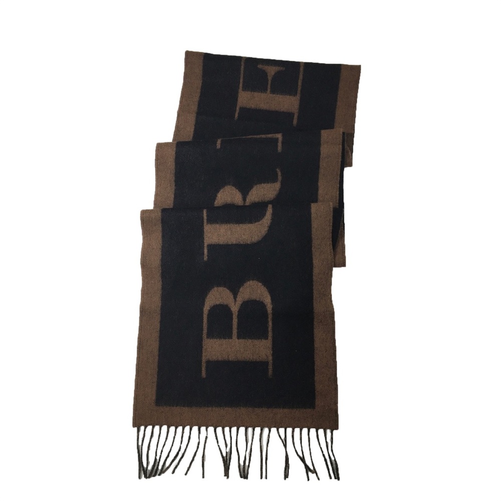 Burberry Reversible Logo Cashmere Scarf